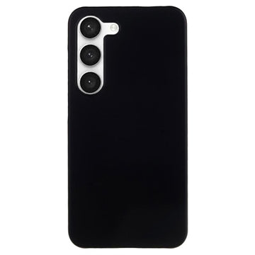 Samsung Galaxy S23+ 5G Gummibelagt Plastik Cover - Sort