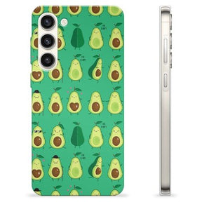 Samsung Galaxy S23+ 5G TPU Cover - Avocadomønster