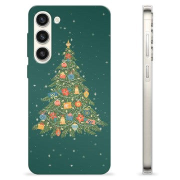 Samsung Galaxy S23+ 5G TPU Cover - Juletræ