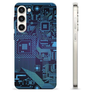 Samsung Galaxy S23+ 5G TPU Cover - Kredsløbsplade