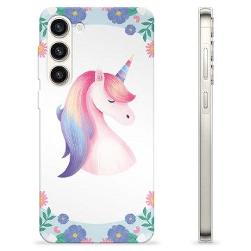 Samsung Galaxy S23+ 5G TPU Cover - Enhjørning