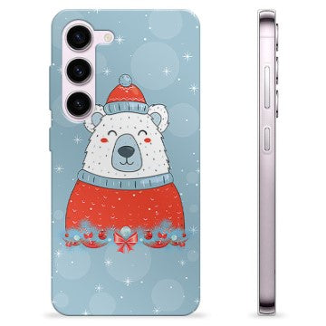 Samsung Galaxy S23 5G TPU Cover - Julebjørn