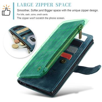 Samsung Galaxy S23 Ultra 5G Caseme 2-i-1 Multifunktionel Pung - Blå