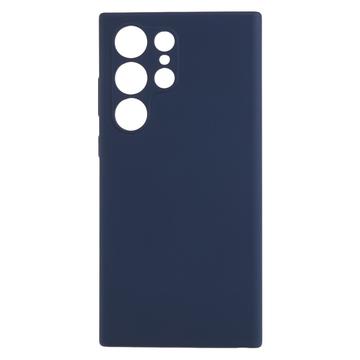 Samsung Galaxy S23 Ultra 5G Liquid Silicone Cover - Mørkeblå