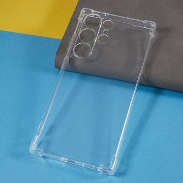 Samsung Galaxy S23 Ultra 5G Stødsikkert TPU Cover - Gennemsigtig