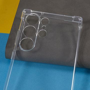 Samsung Galaxy S23 Ultra 5G Stødsikkert TPU Cover - Gennemsigtig