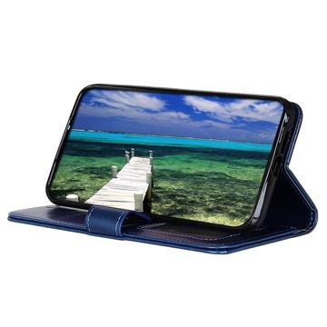 Samsung Galaxy S23 Ultra 5G Pung Taske med Magnetisk Lukning - Blå