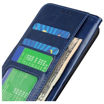 Samsung Galaxy S23 Ultra 5G Pung Taske med Magnetisk Lukning - Blå