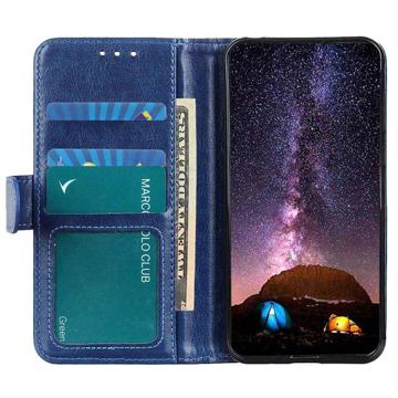 Samsung Galaxy S23 Ultra 5G Pung Taske med Magnetisk Lukning - Blå