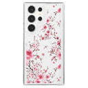 Samsung Galaxy S23 Ultra Fashion TPU Cover - lyserøde blomster