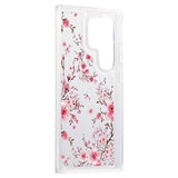 Samsung Galaxy S23 Ultra Fashion TPU Cover - lyserøde blomster