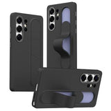 Samsung Galaxy S23 Ultra Smart hybrid cover med stående greb - Sort