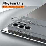 Samsung Galaxy S23 Ultra Smart hybrid cover med stående greb - mørkegrå