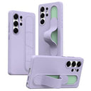 Samsung Galaxy S23 Ultra Smart hybrid cover med stående greb - Lilla