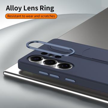 Samsung Galaxy S23 Ultra Smart hybrid cover med stående greb - Safir
