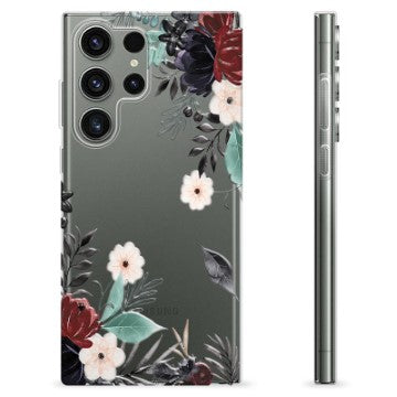 Samsung Galaxy S23 Ultra 5G TPU Cover - Efterårsblomster