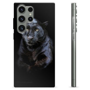 Samsung Galaxy S23 Ultra 5G TPU Cover - Sort Panter