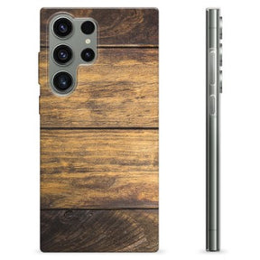 Samsung Galaxy S23 Ultra 5G TPU Cover - Træ