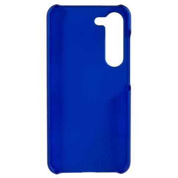 Samsung Galaxy S23+ 5G Gummibelagt Plastik Cover - Blå