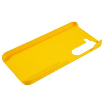 Samsung Galaxy S23+ 5G Gummibelagt Plastik Cover - Gul