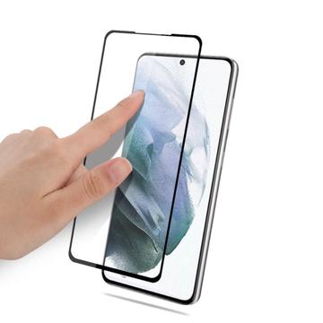 Samsung Galaxy S22+ 5G/S23+ 5G Mocolo Full Size Hærdet Glas - 9H - Sort Kant