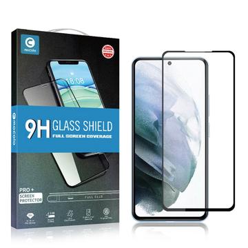 Samsung Galaxy S22+ 5G/S23+ 5G Mocolo Full Size Hærdet Glas - 9H - Sort Kant