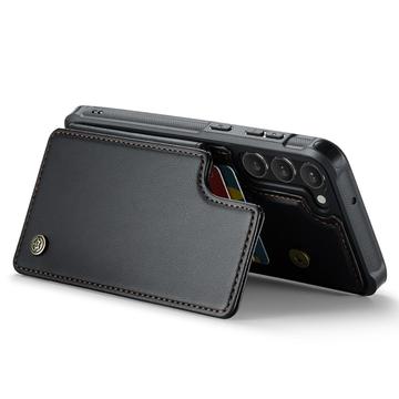 Samsung Galaxy S23+ 5G Caseme C22-etui RFID-kortpung - Sort