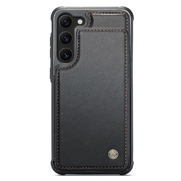Samsung Galaxy S23+ 5G Caseme C22-etui RFID-kortpung - Sort