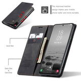 Samsung Galaxy S24 Caseme 013 Series Pung - Sort
