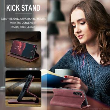 Samsung Galaxy S24 Caseme 013 Series Pung - Rød