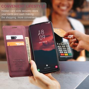 Samsung Galaxy S24 Caseme 013 Series Pung - Rød