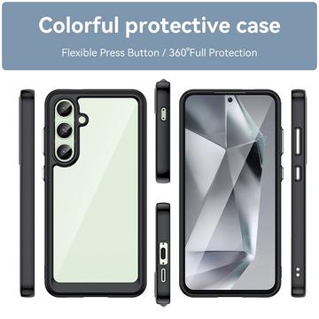 Samsung Galaxy S24 FE Anti-Shock Hybrid Cover - Sort