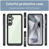 Samsung Galaxy S24 FE Anti-Shock Hybrid Cover - Sort
