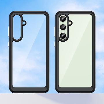 Samsung Galaxy S24 FE Anti-Shock Hybrid Cover - Sort