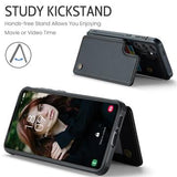 Samsung Galaxy S24 FE Caseme C22-etui RFID-kortpung - Sort