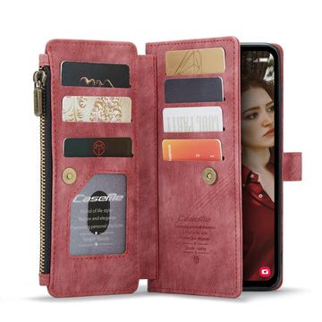 Samsung Galaxy S24 FE Caseme C30 Multifunktionel Pung - Rød