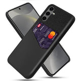 Samsung Galaxy S24 FE KSQ Cover med Kortholder - Sort