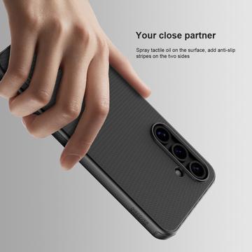 Samsung Galaxy S24 FE Nillkin Super Frosted Shield Pro Hybrid Cover - Sort