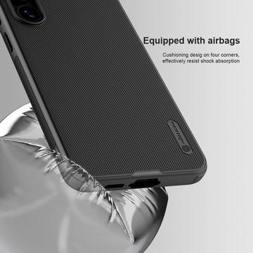 Samsung Galaxy S24 FE Nillkin Super Frosted Shield Pro Hybrid Cover - Sort