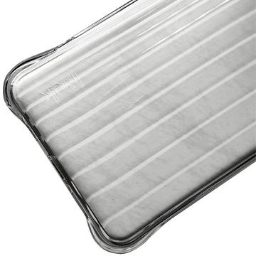 Samsung Galaxy S24 FE Imak Faldsikkert TPU Cover - Gennemsigtig Sort