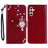 Samsung Galaxy S24 FE Ugle Rhinsten Pung - Rød