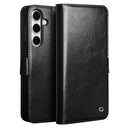 Samsung Galaxy S24 FE Qialino Classic Læderpung - Sort