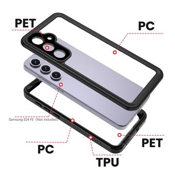 Samsung Galaxy S24 FE Redpepper FS IP68 Vandtæt Cover - Sort
