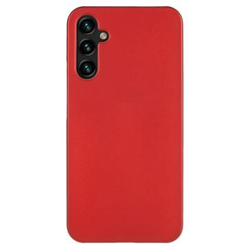Samsung Galaxy S24 FE Gummibelagt Plastik Cover - Rød