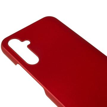 Samsung Galaxy S24 FE Gummibelagt Plastik Cover - Rød