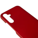 Samsung Galaxy S24 FE Gummibelagt Plastik Cover - Rød