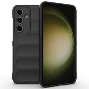 Samsung Galaxy S24 FE Rugged TPU Cover - Sort