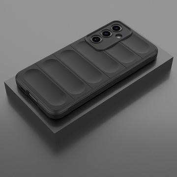 Samsung Galaxy S24 FE Rugged TPU Cover - Sort