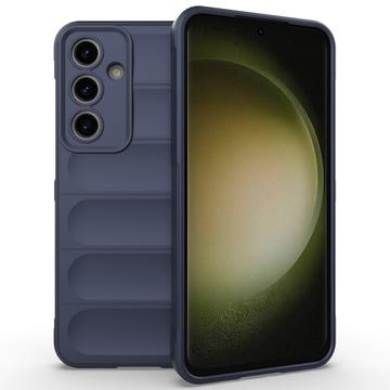 Samsung Galaxy S24 FE Rugged TPU Cover - Mørkeblå
