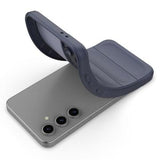 Samsung Galaxy S24 FE Rugged TPU Cover - Mørkeblå